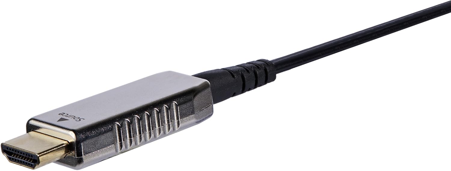 Limited Discount StarTech.com 30m (100 ft) Active Fiber Optic AOC High Speed HDMI Cable – HDMI to HDMI Active Optical Cable M/M - Ultra HD 4k x 2k HDMI (HDMM30MAO)