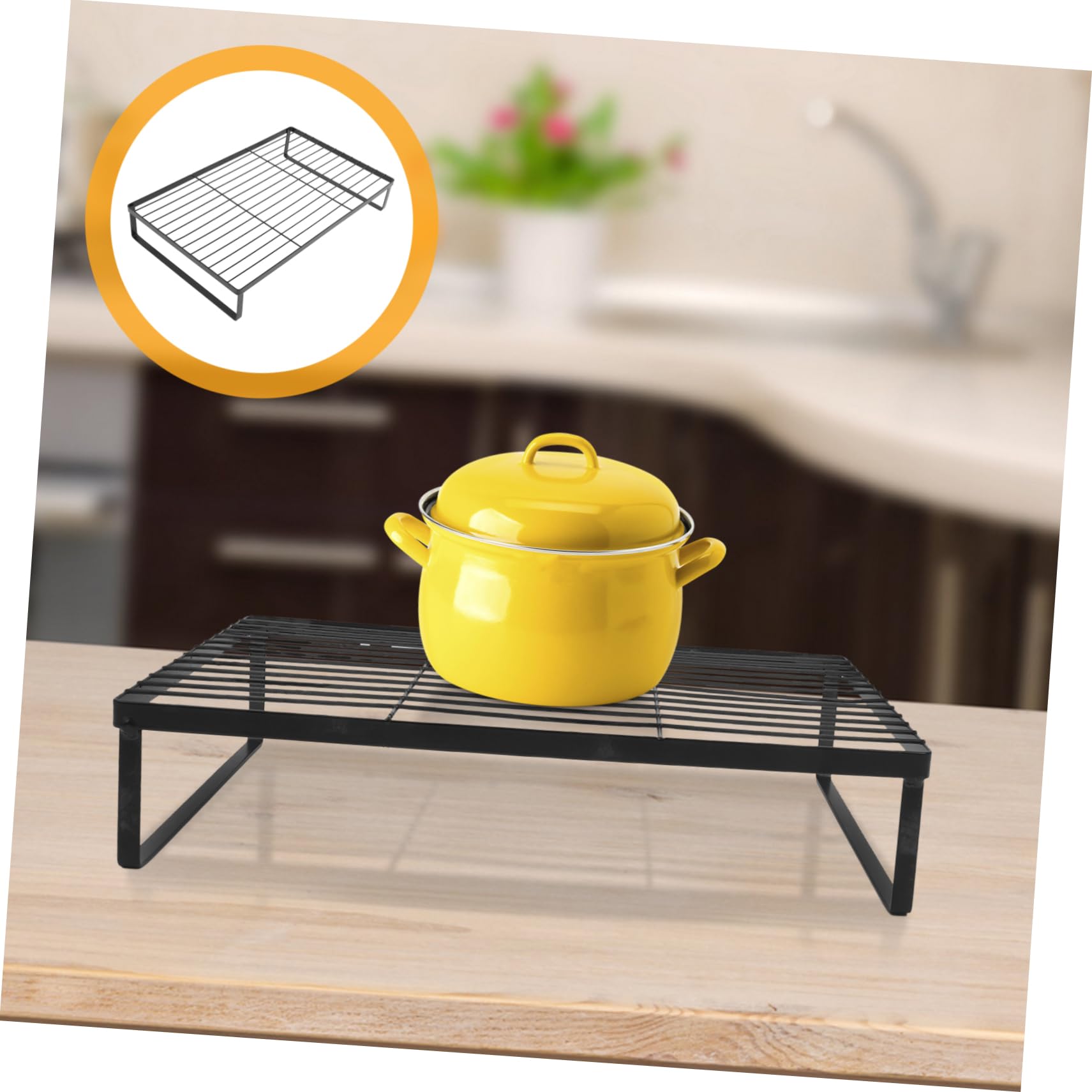 NUOBESTY Copertura Superiore Per Fornelli Induzione Ripiano Portaoggetti Da Cucina Design Multifunzionale Supporto Per Piano Cottura Accessorio Salvaspazio Per Uso Domestico