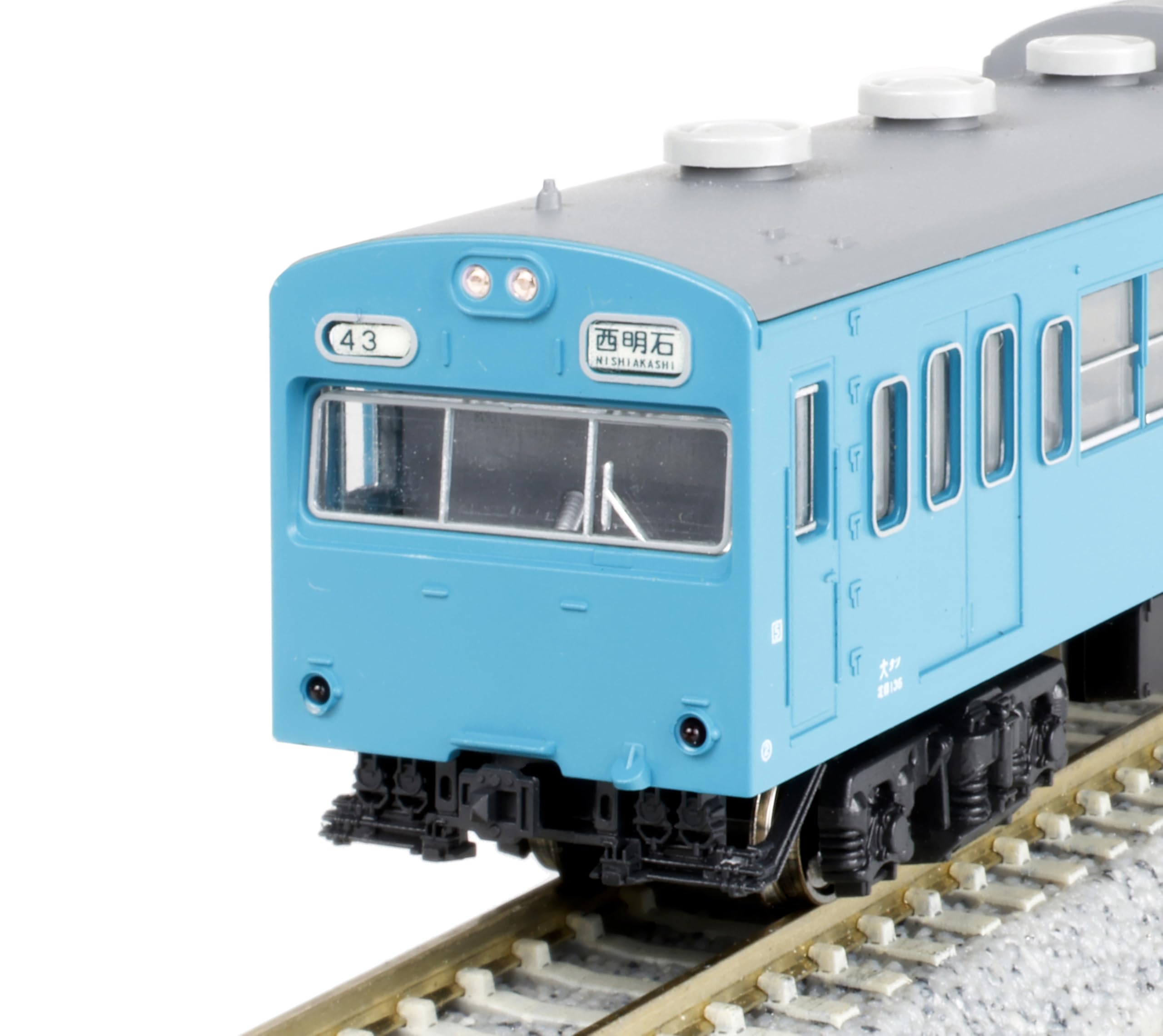 Amazon | カトー (KATO) Nゲージ 103系 スカイブルー 4両セット 2 鉄道