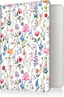 Reisepass Impfpass Schutzhülle - Premium Kunstleder Reisepasshülle Travel Organizer mit RFID-Blockier für Kreditkarten, Ausweis, Reisedokumente Damen Herren,