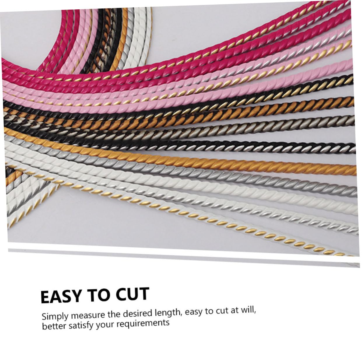 Moldura Decorativa Multifuncional Flexible y Fácil De Cortar Para Esquinas y Espejos