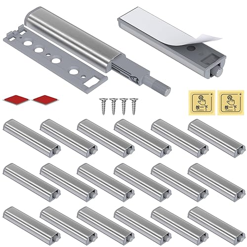 Jiayi Cabinet Latch Magnetic Push Catch 20 Pack Push to