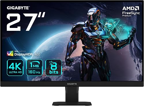 GIGABYTE GS27U 27" Moniteur de Jeu UHD - 3840 x 2160, 160…