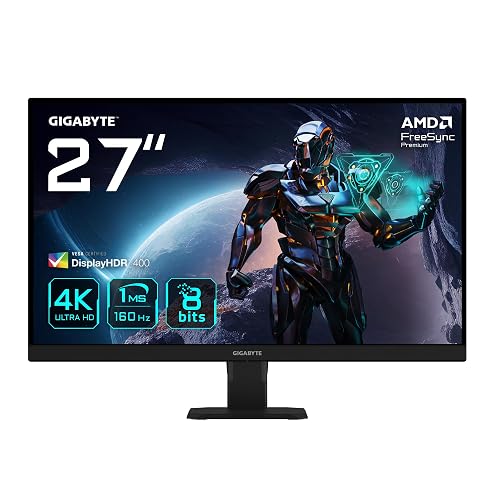 Gigabyte GS27U Black 27-inch UHD 160Hz HDR400
