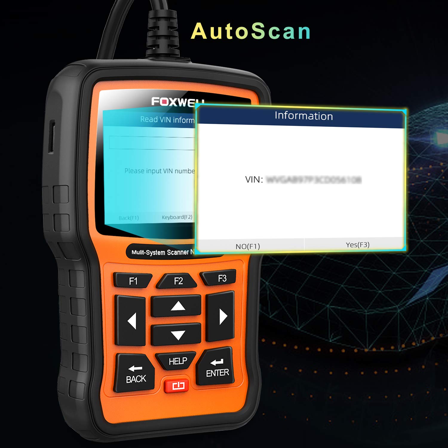 FOXWELL NT510 Elite Scanner for Mercedes Benz All System BiDirectional