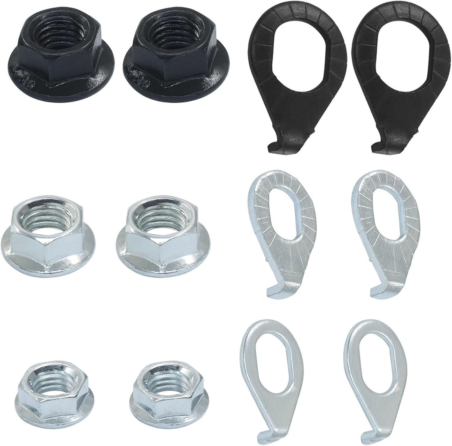 Conjunto de 12 tuercas para bicicleta