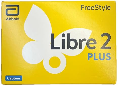 Freestyle Libre2 Plus blood sugar sensor continuous monitoring system