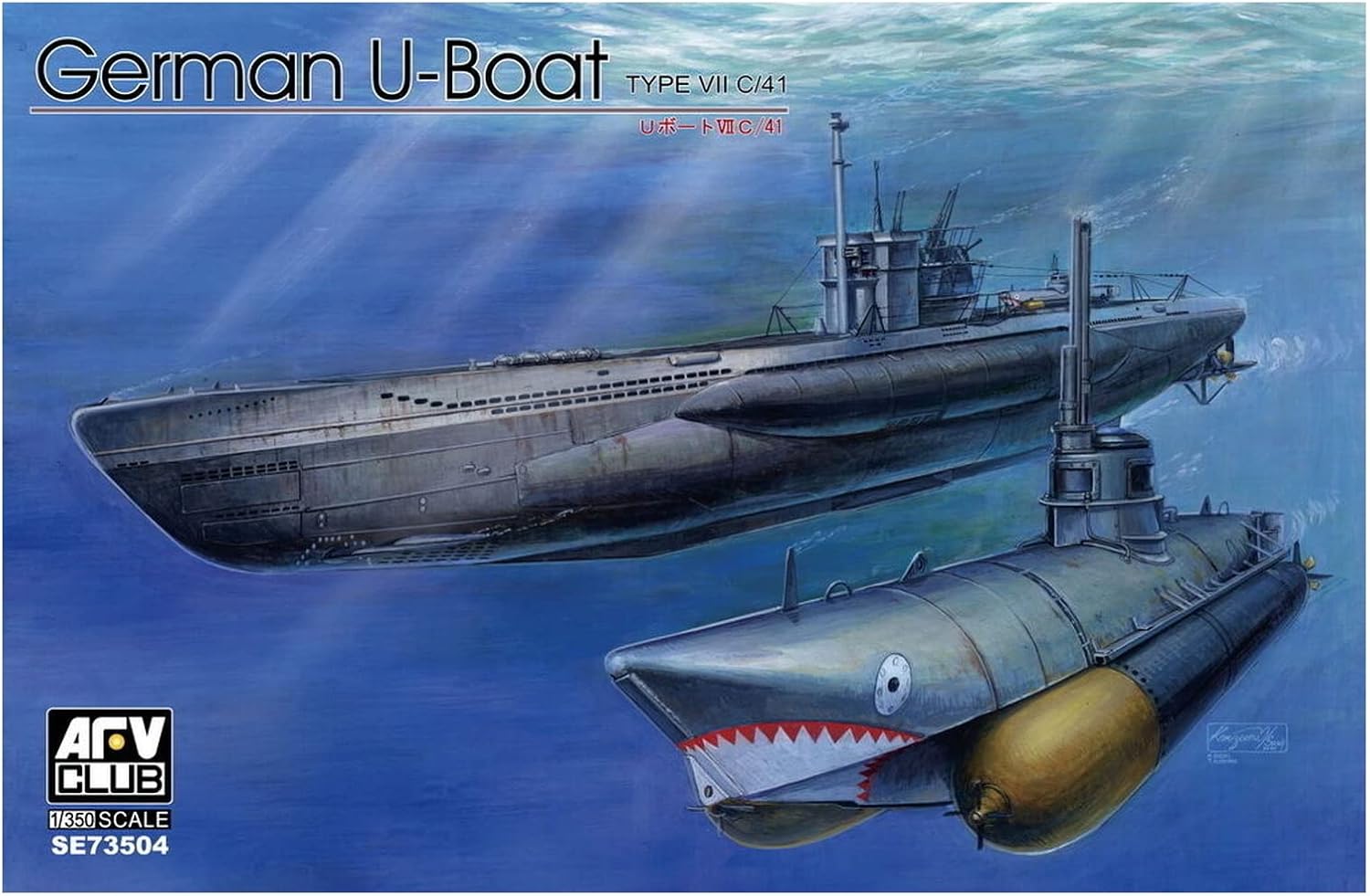 AFV Club Unbekannt SE73504 – Model Kit U Boat Type 7 °C41