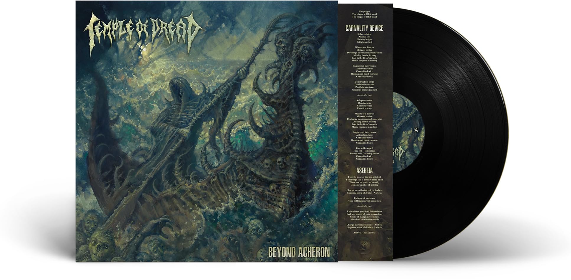 Temple Of Dread Beyond Acheron LP New 4059251546481