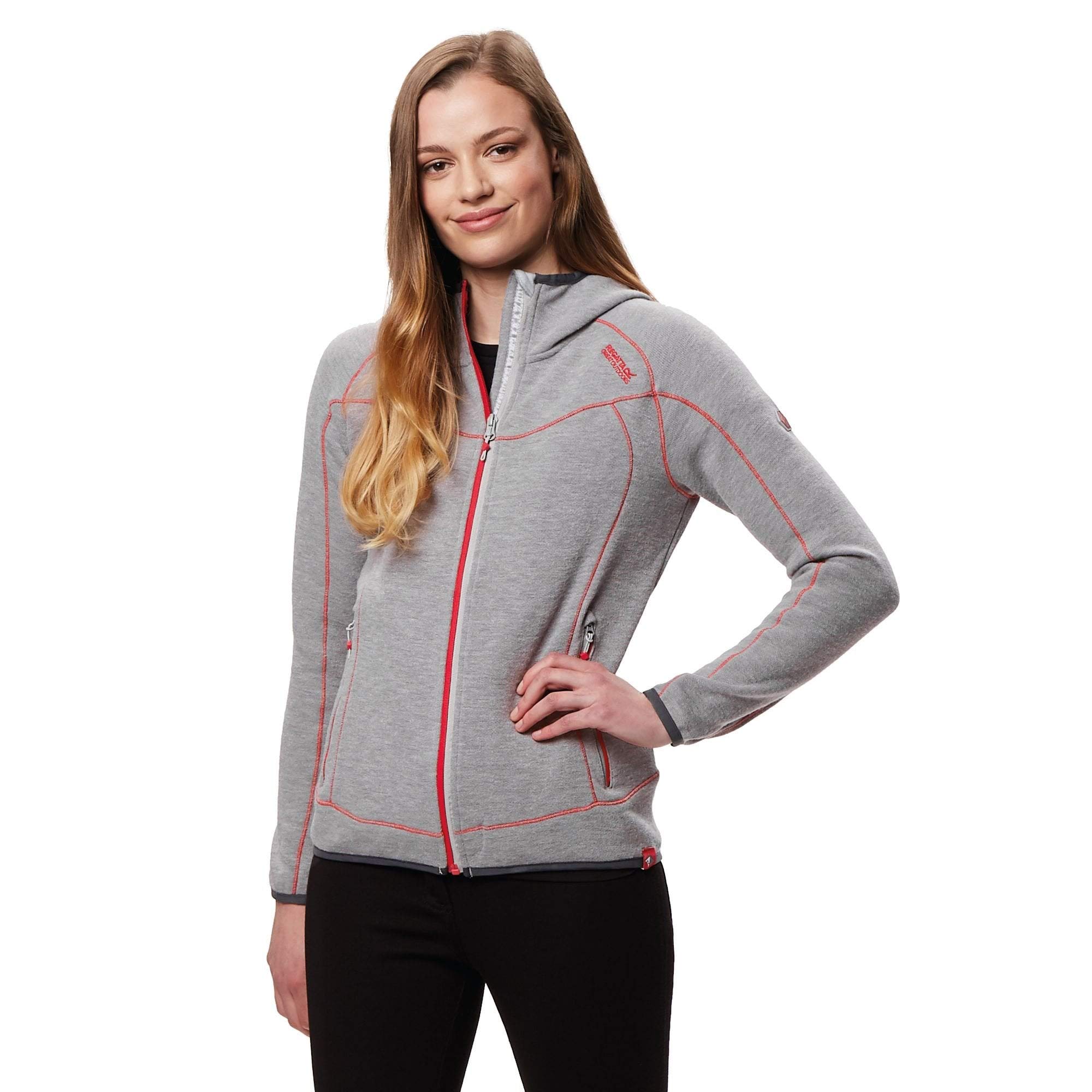 Regatta WMNS Luzon Women's Fleece, Rock Grey, FR: M (Manufacturer's Size: 14)