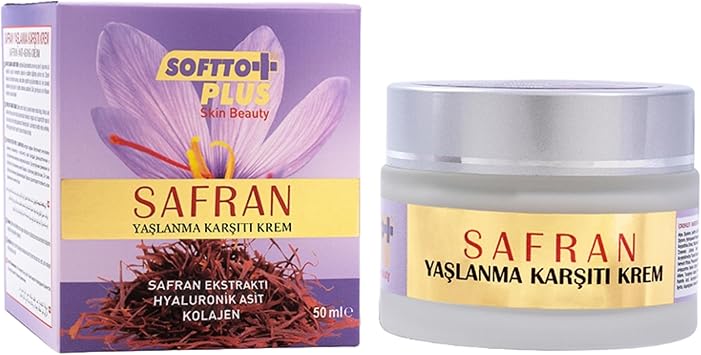 SOFTTO PLUS SAFFRON ANTI-AGING SKIN CREAM 50ML