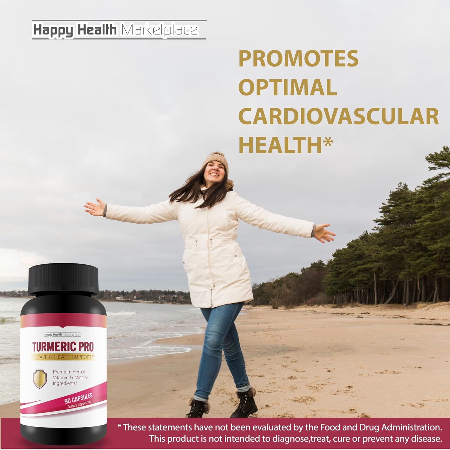 Gold Turmeric Pro - Our Best Turmeric Curcumin with Black Pepper, Ginger, Berberine, Vitamin C, D, Zinc, and More!- High Absorption Turmeric Gold Supplement Quality - Our Best Curcumin Supplement