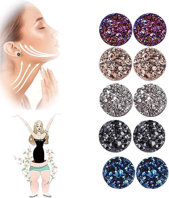 Dunaice Atheniz Lymphatic Germanium Earrings,