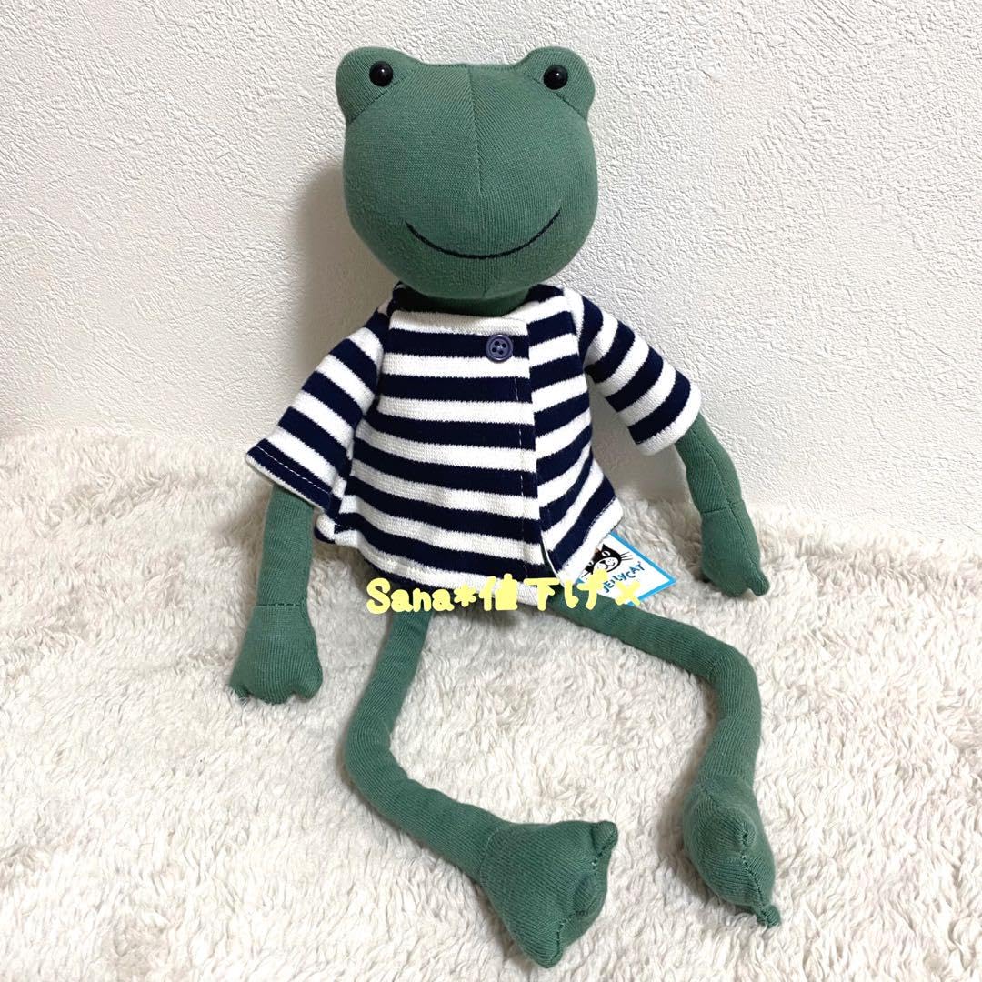 ジェリーキャット　カエル　かえる　蛙　フロッグ　frog　ぬいぐるみ Amazon.co.jp: ジェリーキャット カエル かえる 蛙 frog
