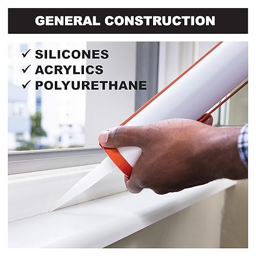 Miniatura 6 de Albion Engineering Company B1 B-Line - Pistola manual para calafatear con cartucho esquelético, sin goteo, 110 galón (10 onzas), unidad 71