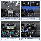 [2G+64G] Car Radio for Ford Ranger 2011-2015, 9 inch Android 13 Touch Screen Stereo, Carplay/Android Auto/Hi-Fi Audio/Wi-Fi/1080P/SWC/Bluetooth + AHD Backup Camera + MIC
