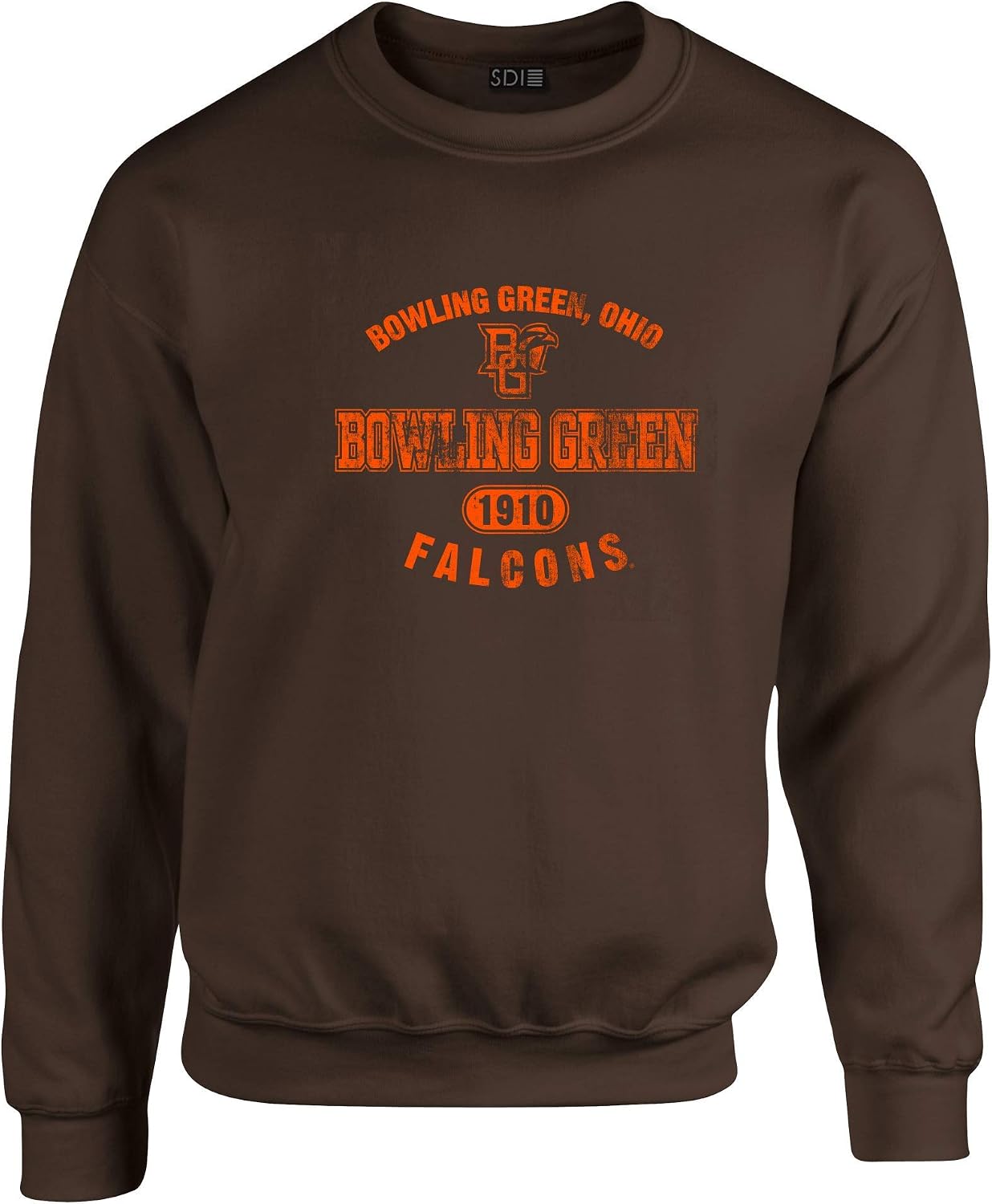 SDI Collegiate Apparel 50/50 Crewneck Sweatshirt, Vintage Design
