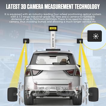 AUTOOL 3D Wheel Alignment Machine Fully Automatic Tire Alignment System Wheel Aligner Balancing Tools