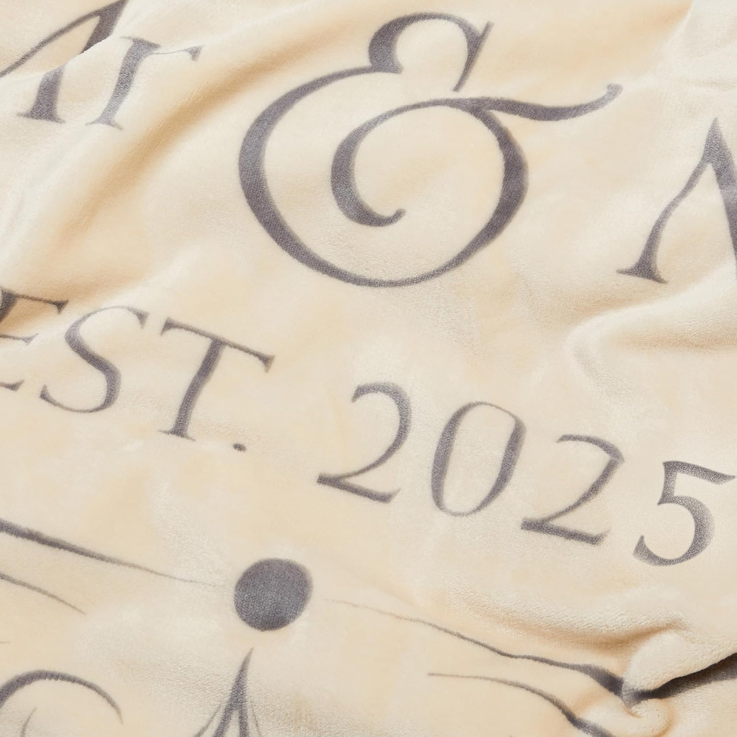 Soft Sentiments Outrageously Soft Reversible Velvet Ultra Plush Throw - 50 x 60 Inch - Mr & Mrs 2025