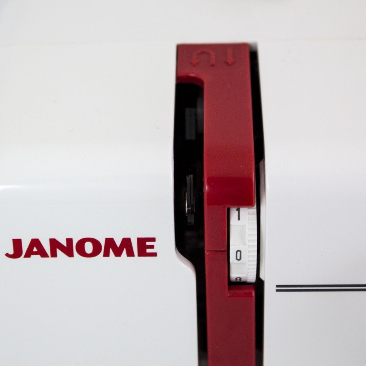 Tension dial on Janome Sew Mini