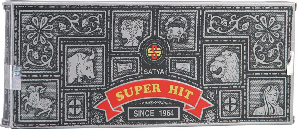 Nag Champa Super Hit Incense in The Larger Box of 100 Grams