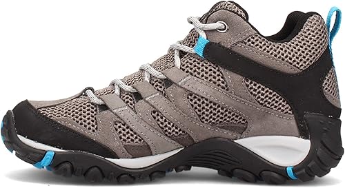Miniatura 4 de Merrell Zapatos de senderismo Alverstone Mid impermeables para mujer, Carbón vegetalTahoe, 9.5