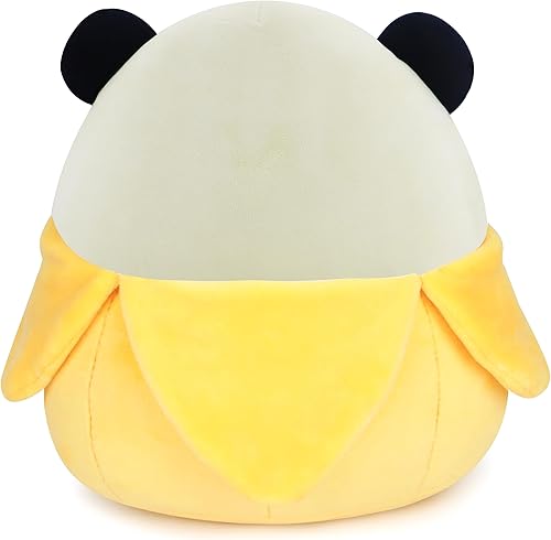 Miniatura 4 de LXSLFY Lindo panda de plátano de 11 pulgadas, animales de peluche de panda gigante kawaii, regalo para niños y niñas, cumpleaños, Navidad,