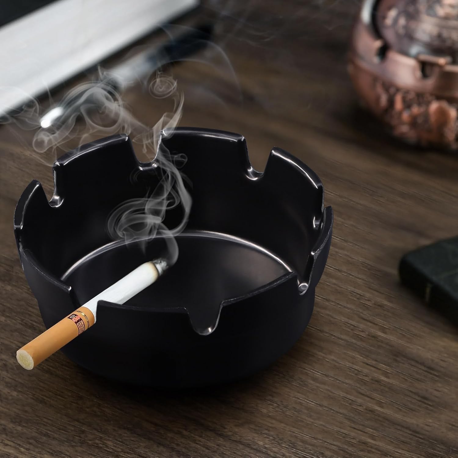 ラウンド灰皿 3タイプ MONIQUE CHARTLAND ボーン おしゃれ [90060-a