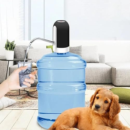 Miniatura 2 de Bomba dispensadora de agua manual de prensa manual  Bomba de agua potable portátil para botellas  Sin BPA, plástico de grado alimenticio  Ideal para