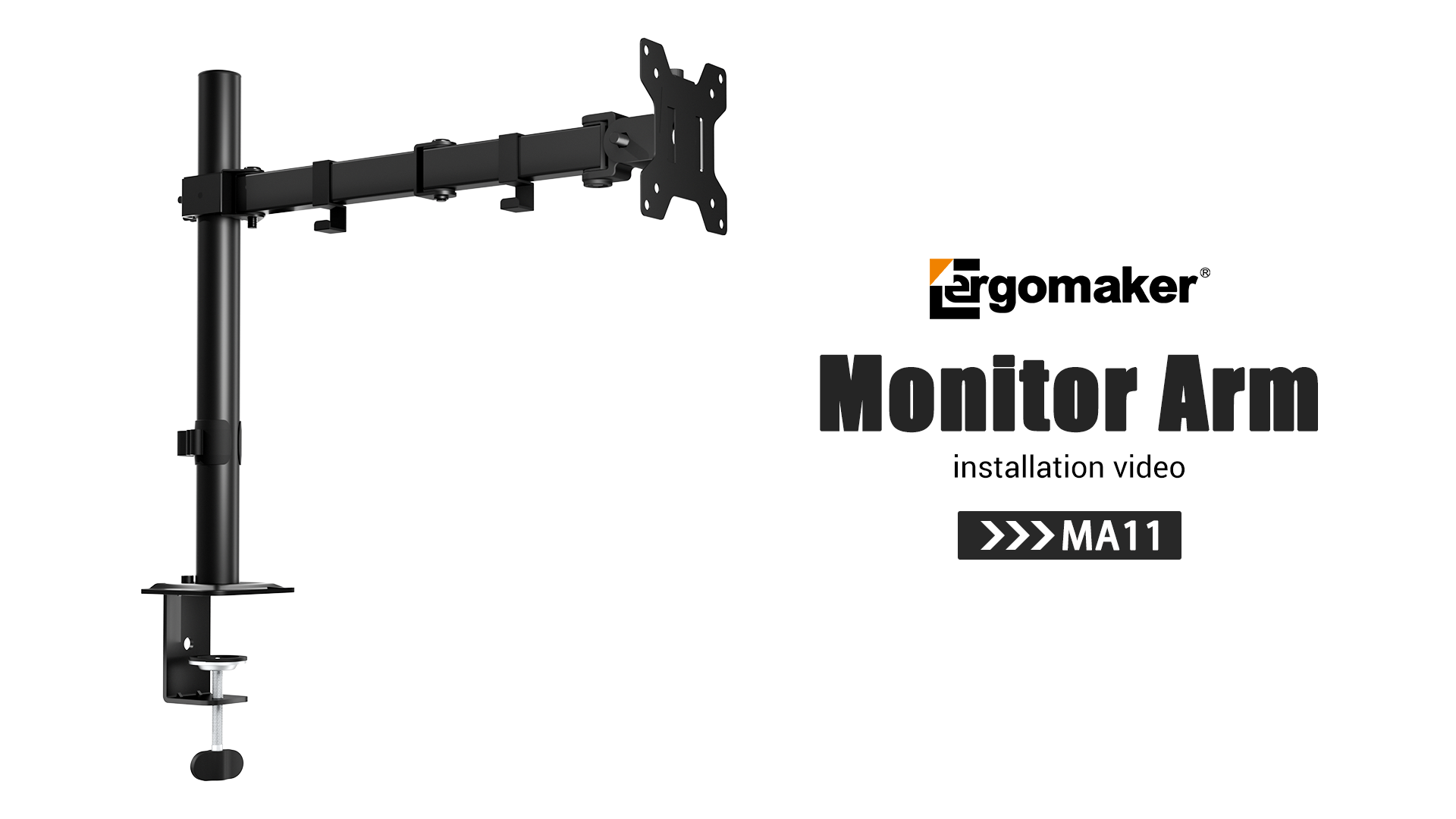 Amazon.co.jp: ERGOMAKER モニターアーム ディスプレイアーム 13~27