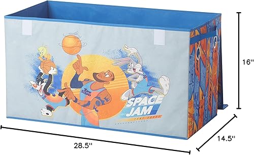 Miniatura 106 de Idea Nuova Pixar Lightyear - Baúl plegable de almacenamiento de juguetes para niños, duradero con tapa Avengers,Batman Caballero Oscuro,Azul -