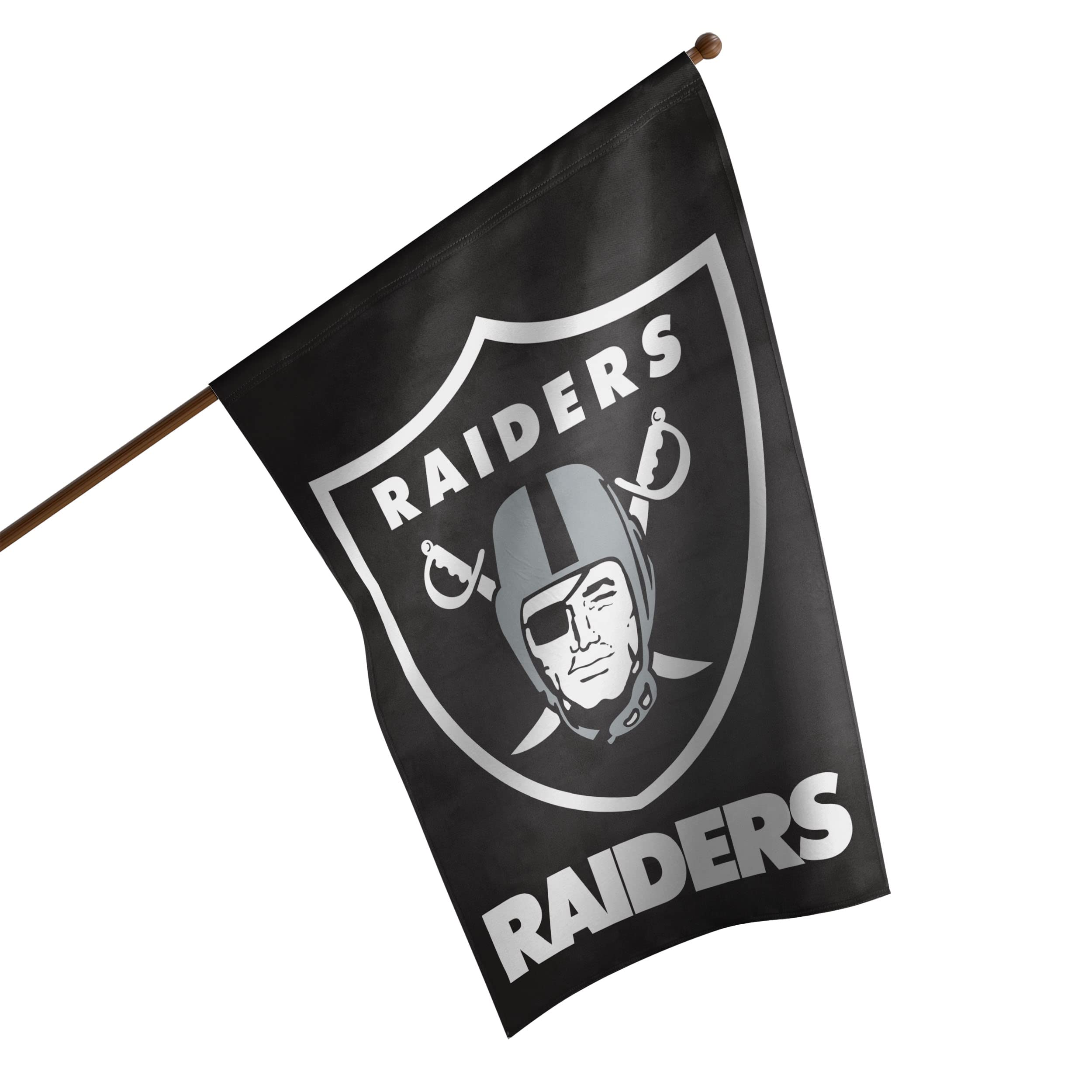 NFL Double Sided Team Logo Vertical Flag (40" x 28")