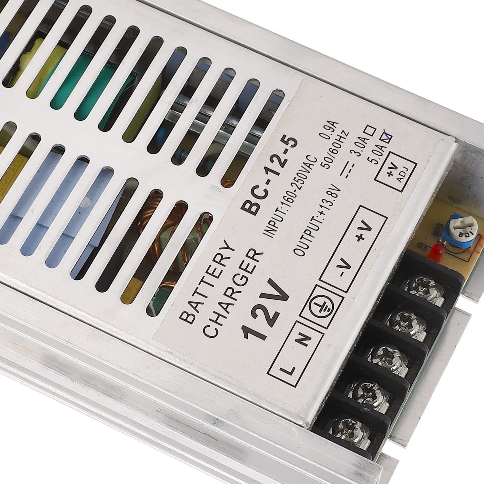 Uscita 12 V 5 A AC 160‑250 V 0 , 9 A Ingresso Generatore Caricabatterie Caricatore Automatico con Carica Flottante