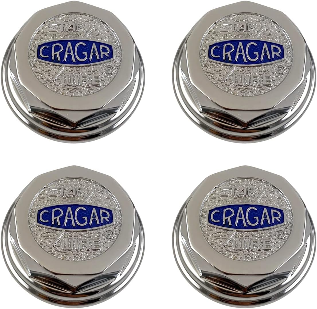 Star Wire Wheel Center Cap Set of 4