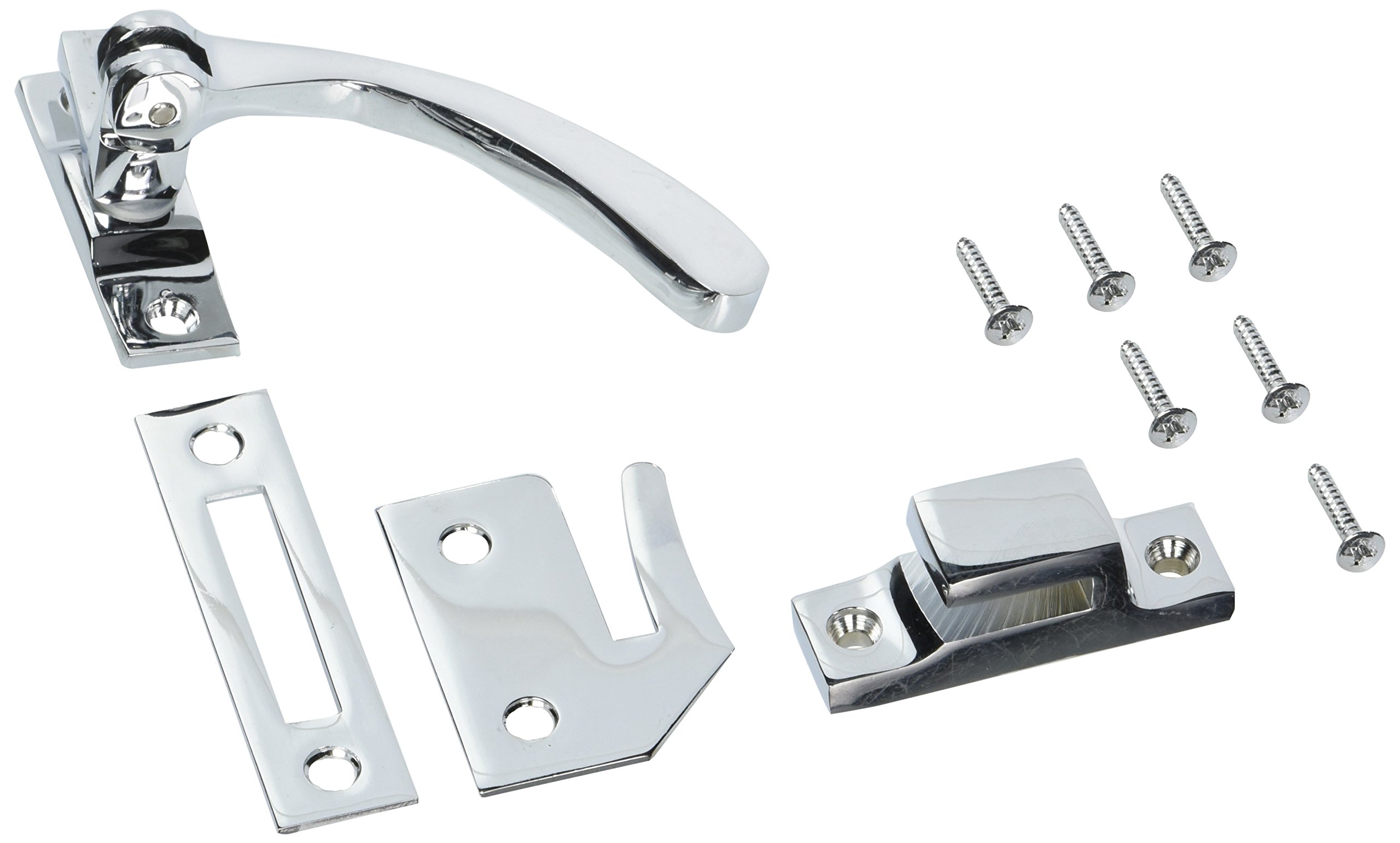 Deltana CF450U26 4.5-Inch Reversible Casement Fastener Window Lock