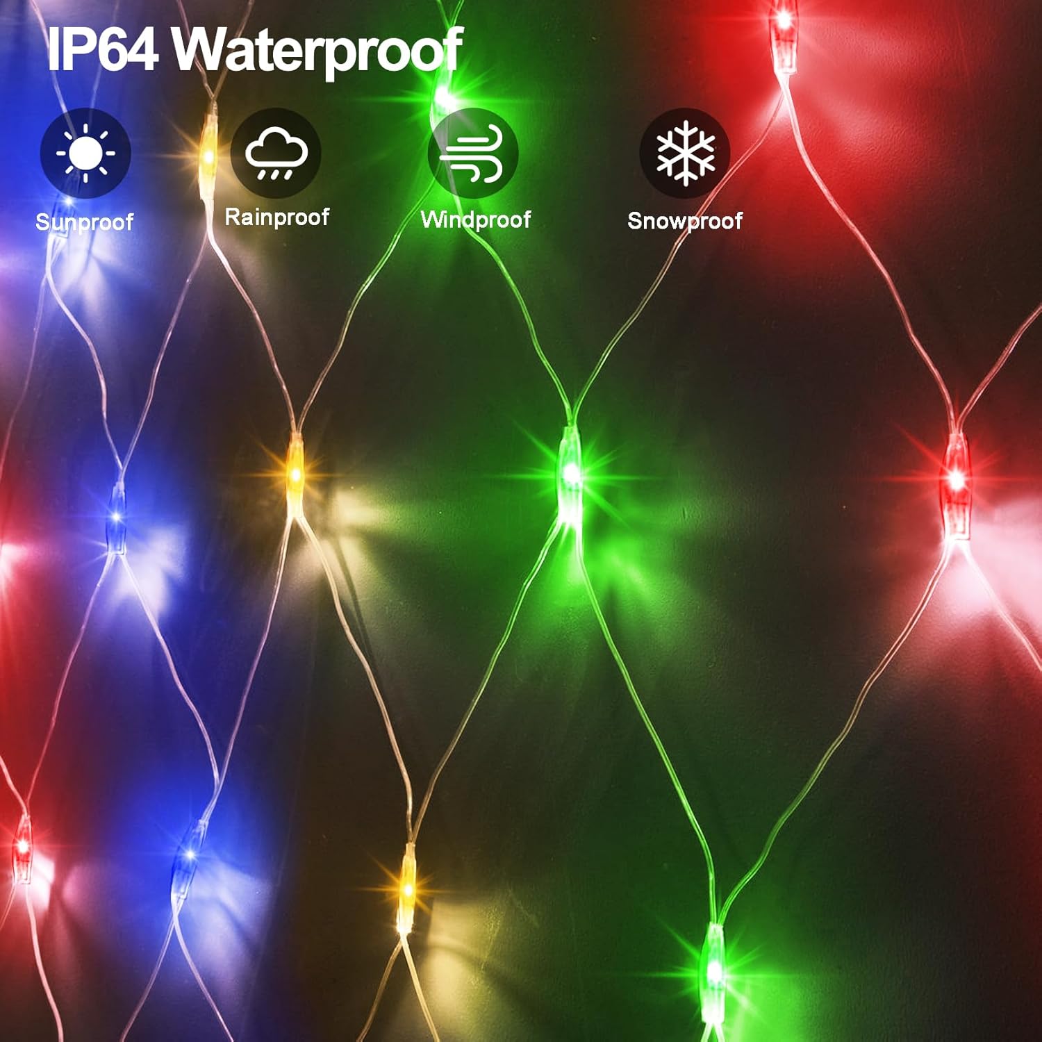 ZAIYW 20x6.6Ft 600 LED Net Lights Dual Color Changing Large Mesh Lights Outdoor with Remote Timer Plug in Christmas Net Light for Bushes Garden Tree Xmas Decor (Warm White & Multicolor)