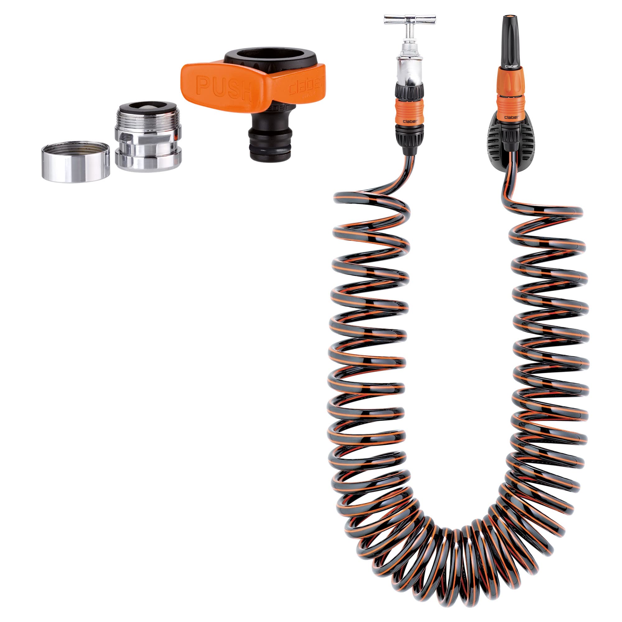 Kit CLABER 8587 e 9034 Presa attacco rapido e Spiral Kit Basic