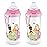 NUK Active Sippy Cup, 10 oz, 2 Pack, Disney Princess, BPA-Free, Soft Spout, Spill-Proof Cup