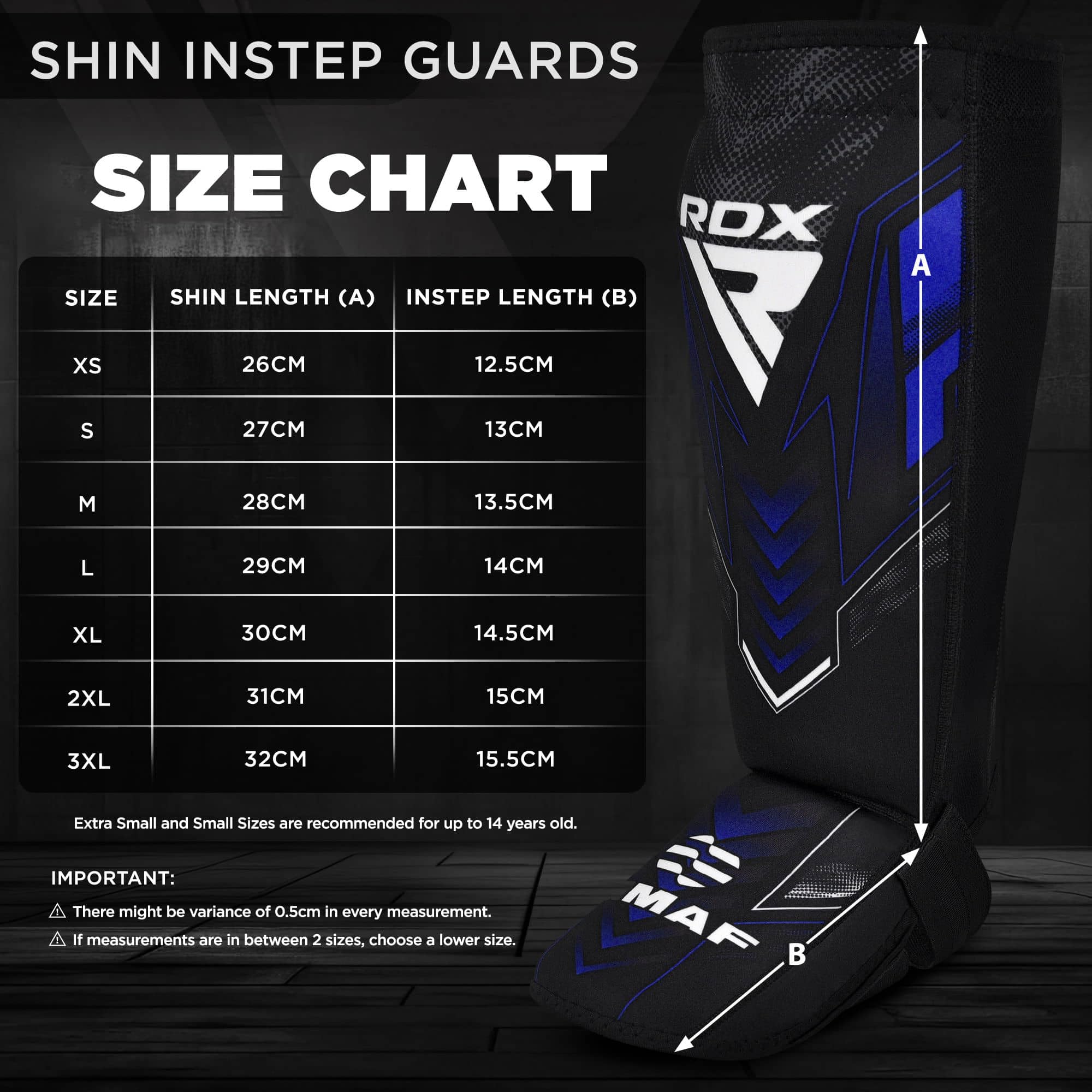 RDX IMMAF - Parastinchi in neoprene per competizioni, per sparring e grpling, MMA, kickboxing, arti marziali miste, protezione professionale per stinchi e collo del piede, unisex, allenamento in