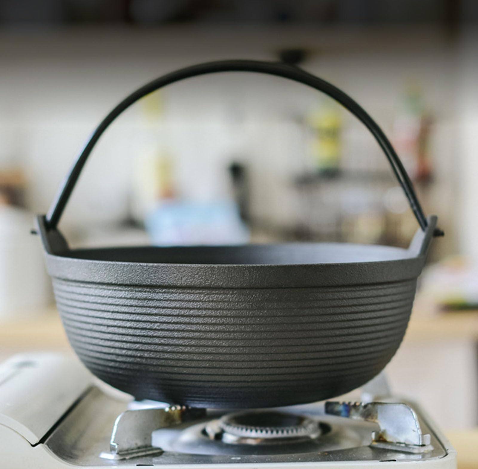 Amazon.com: GFHVDC Cast Iron Nabe Sukiyaki Nabemono Hot Pot