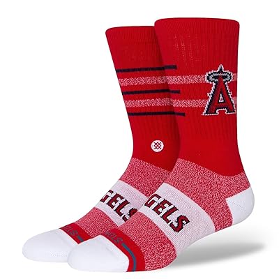 Stance Closer Laa Crew Cut Socks Shoes Red