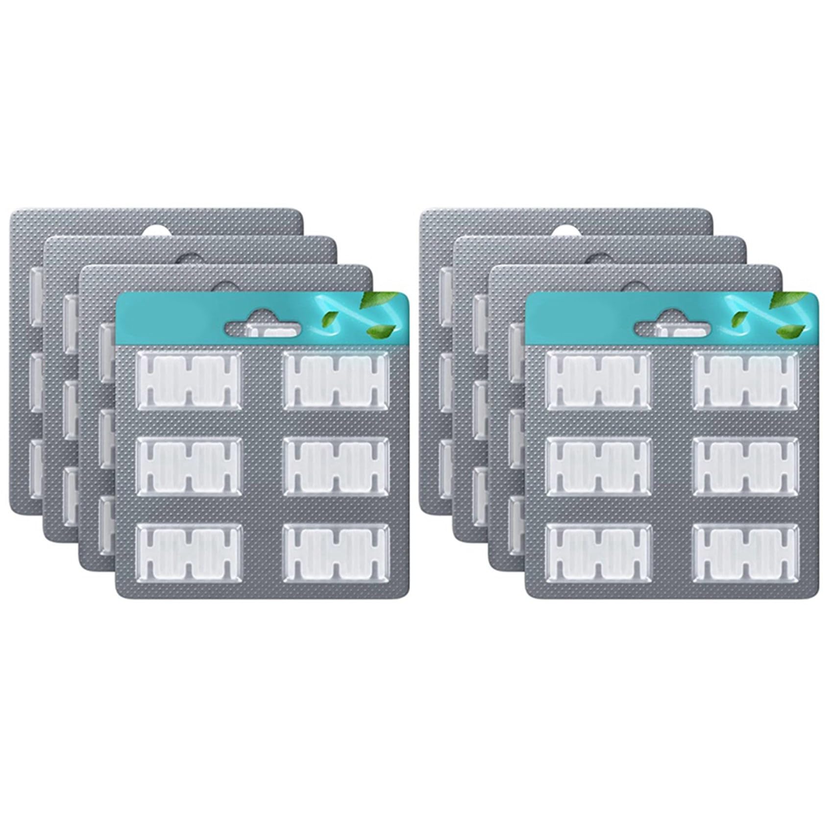 Hndhbfgrt 48X Fragrance Sticks Fragrance Blocks Set Replacement for Kobold VK 140 VK 150 Vacuum Cleaner Air Freshener