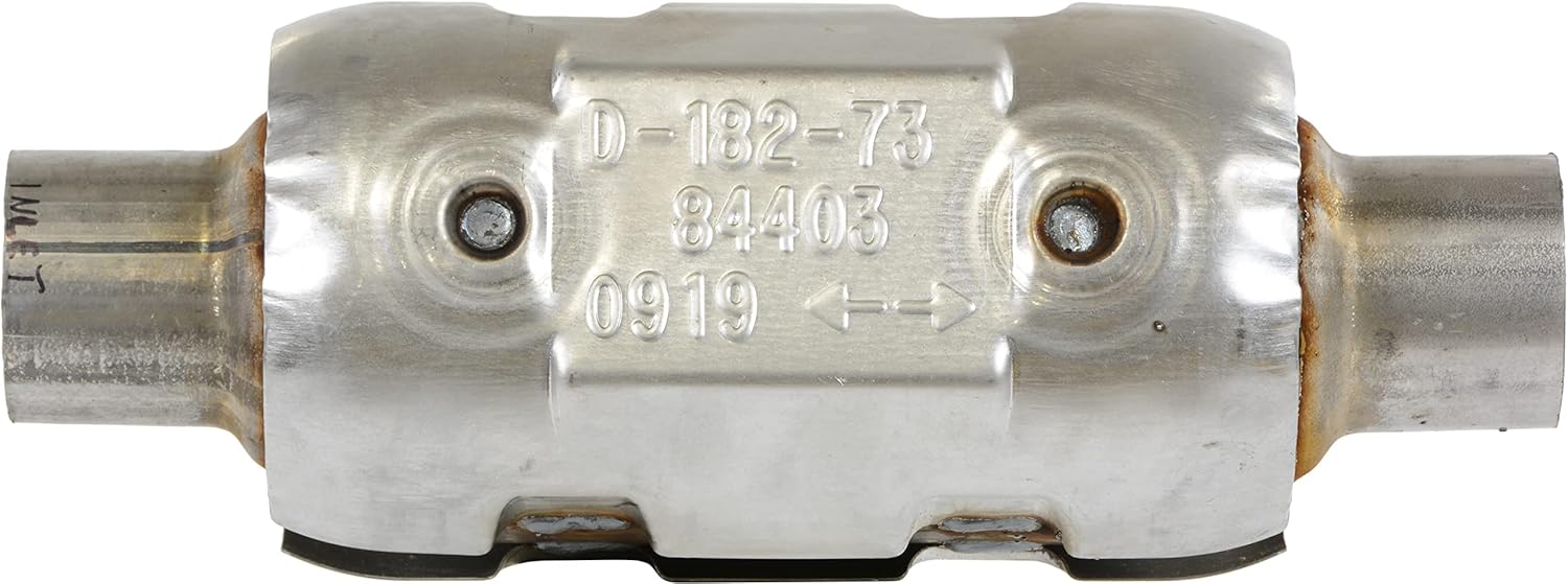 Walker Exhaust CalCat Carb 84403 Universal Catalytic Converter 2" Inlet (Inside) 2" Outlet (Inside)