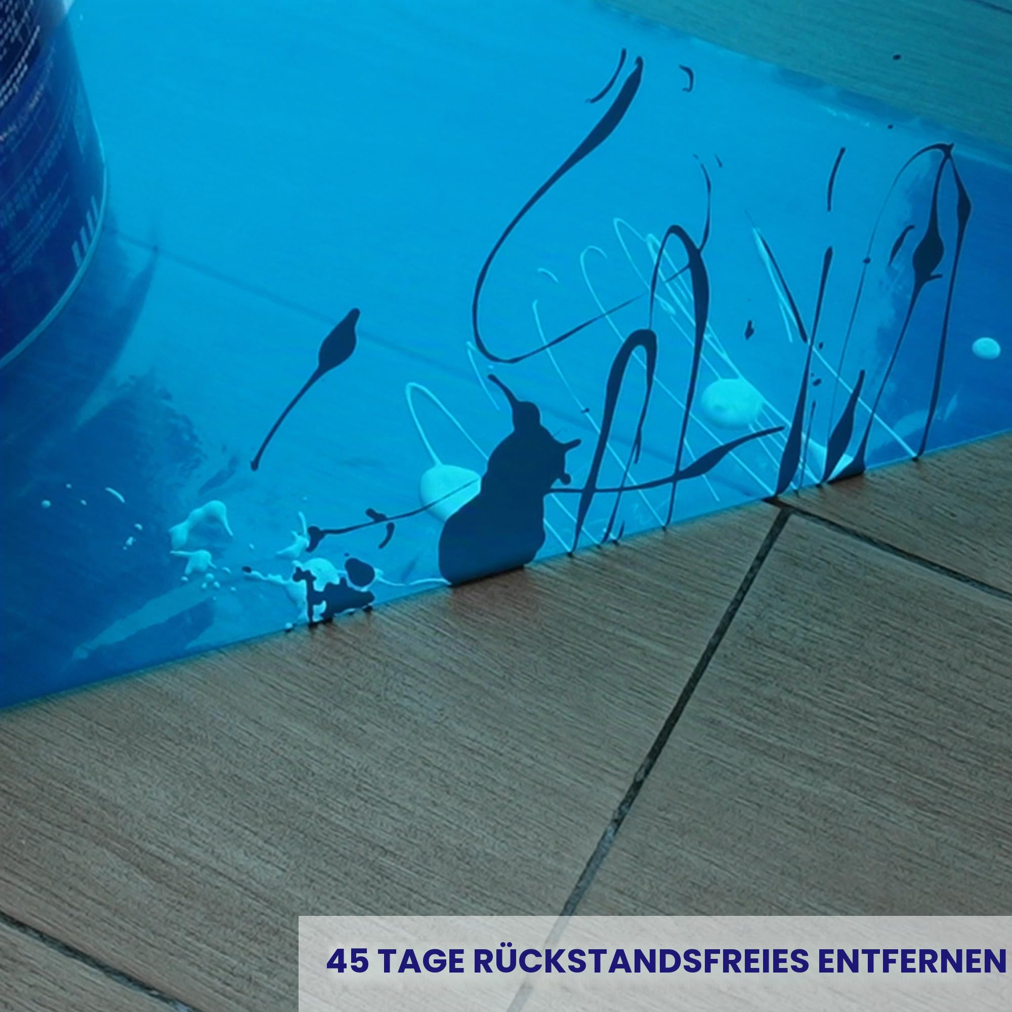 TAPEBARE Boden-Schutzfolie, 60cm x 60m (37㎡): Robuste, selbsthaftende Folie zum Schutz von Bodenbelägen bei Renovierung, Malern, Bauarbeiten & Umzug. Einfach und sauber abziehbar