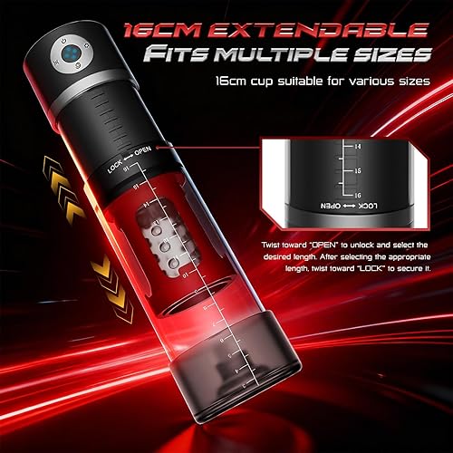 Miniatura 4 de Penisen Extendors PumpEnhancement Growth Vacuum Pumps, Electric Increase Size Training Device PLR158