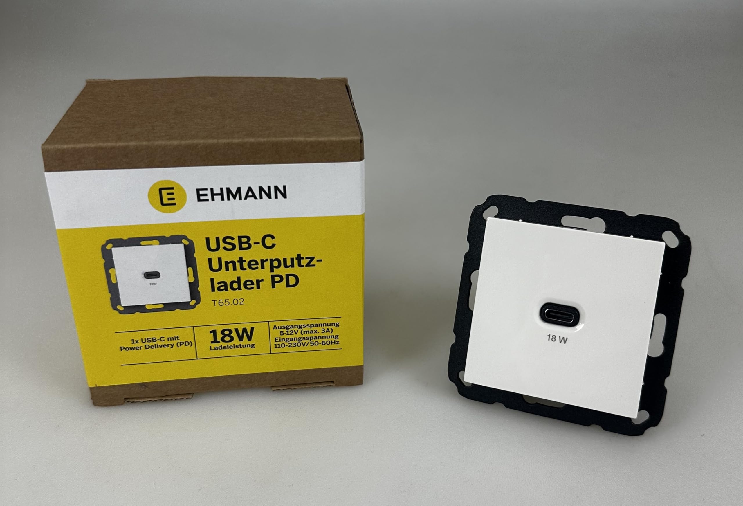 EHMANN Podtynkowa stacja ładująca USB z USB-C 18 Watt Charge