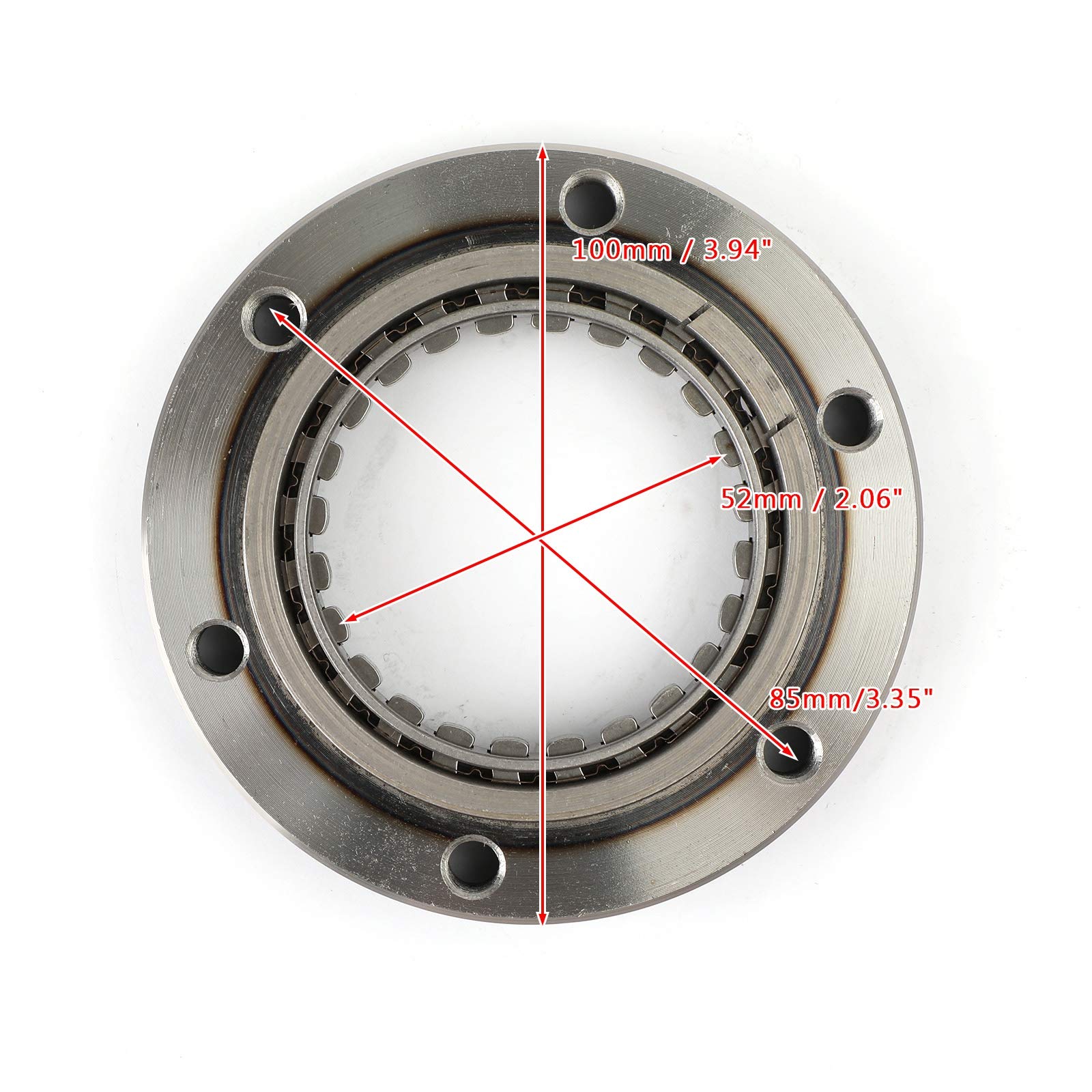 Topteng One Way Bearing wolnobieg 924816 925668 pasuje do TGB ATV Avenger 500, Blade 425/450SE/550LT 2006-2015, Blade 525/550SE SL 2009-2015, Target 400/425/500/500 0/525 2008-2015