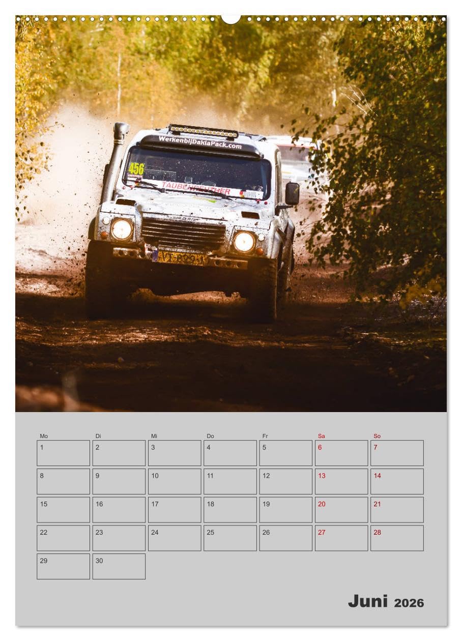 RALLYE RAID - Saison Planer (hochwertiger Premium Wandkalender 2026 DIN A2 hoch), Kunstdruck in Hochglanz: Für Fahrer, Teams, Fans oder Familie - Ein ... eindrucksvollen Aufnahmen (CALVENDO Sport)