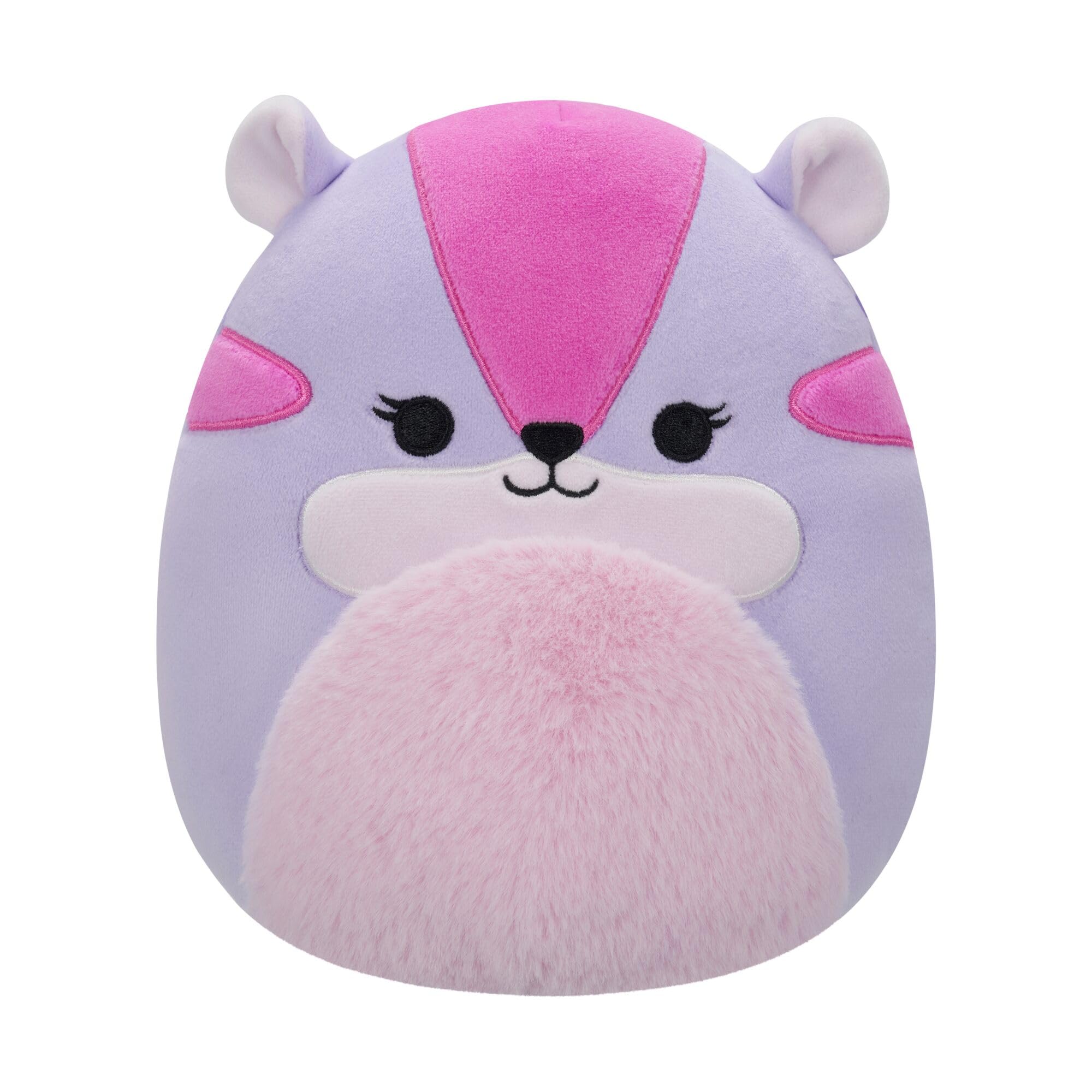 Squishmallows Original 7.5-Inch Tamara the Purple and Pink Chipmunk - Official Jazwares Plush