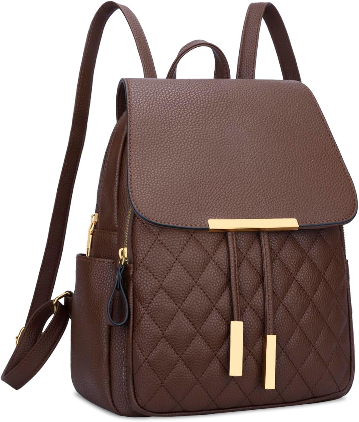 floki Fashion Girls Fashion New Cute Mini Leather Backpack for Women/gift for gir/backpack under 500 (brown)-picture-44